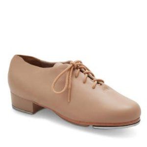 Capezio Oxford Style Tic Tap Toe Caramel Shoes